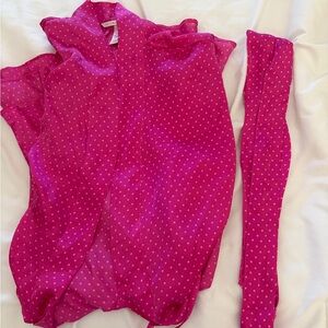 Pink Polka Dot VICTORIA’S SECRET ROBE!